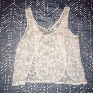 Lace tank